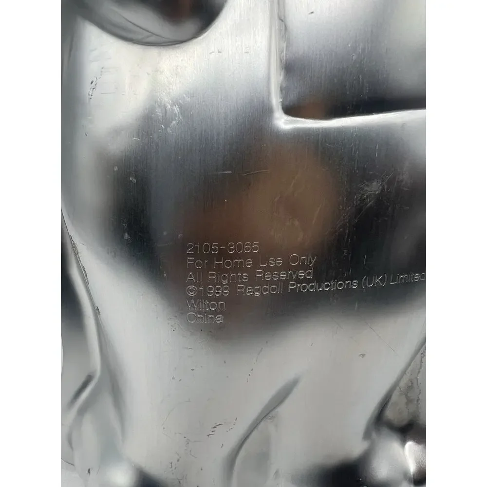 Vintage Teletubbies Cake Pan Wilton 1999 Aluminum Baking Mold Kids Party